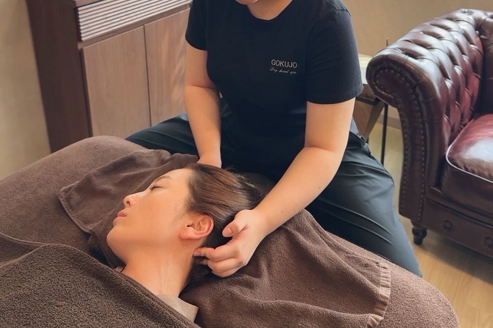 極上のドライヘッドスパとおもてなしを